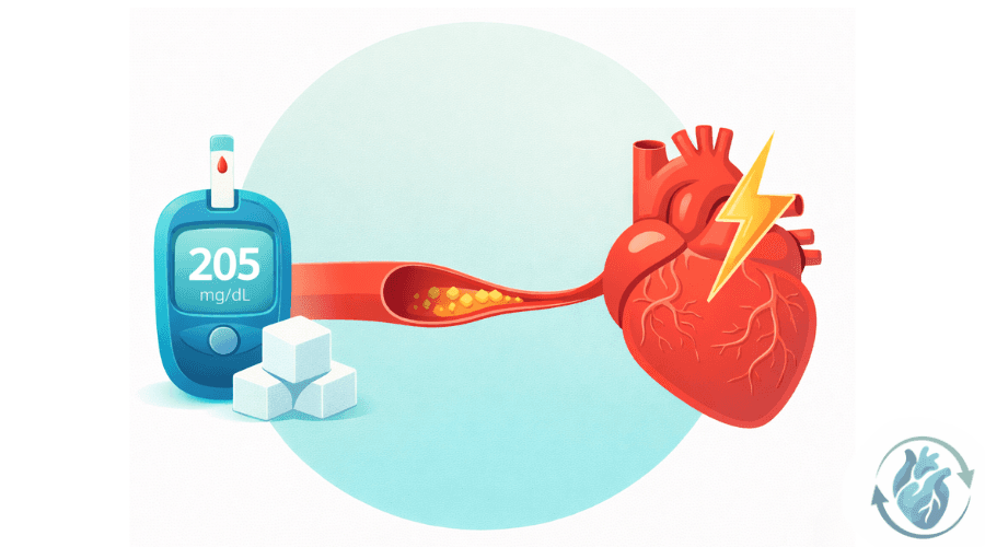 Diabetes pode causar infarto? Entenda como o açúcar no sangue afeta o coração